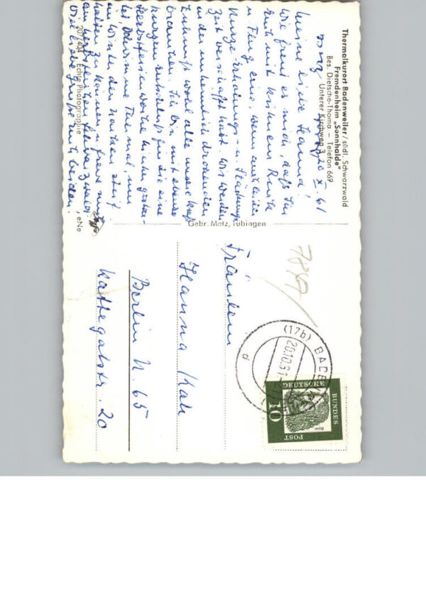 Badenweiler Pension Sonnhalde – Bild 2