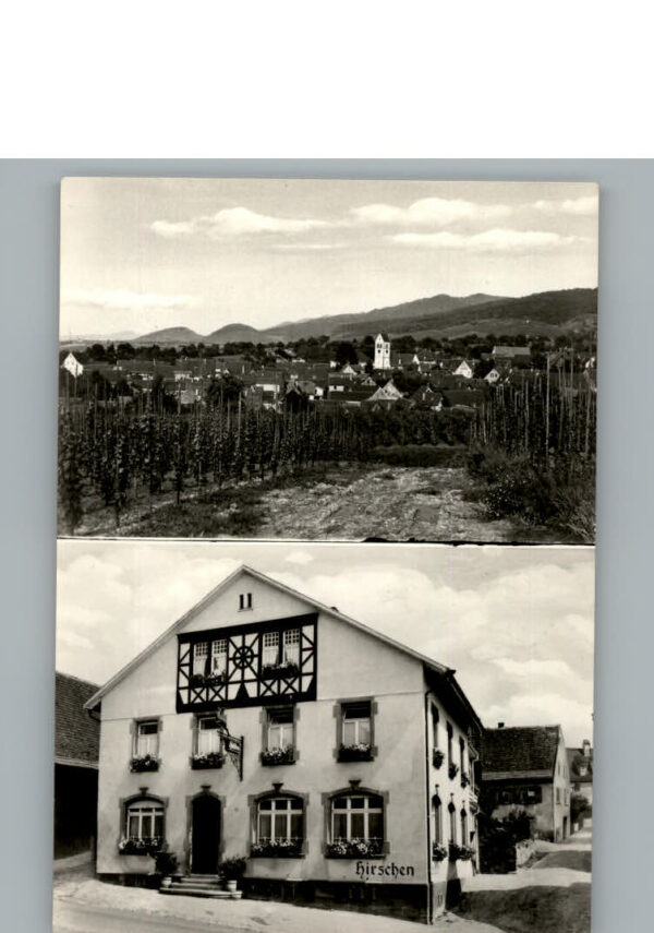 Britzingen Gasthaus zum Hirschen