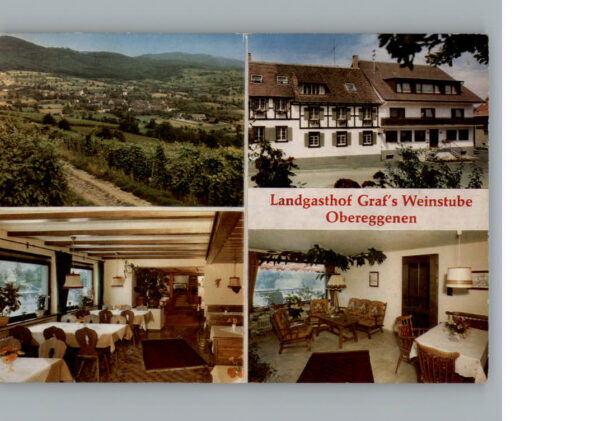 Obereggenen Gasthof Grafas Weinstube