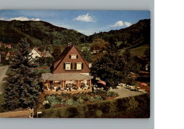 Schweighof Badenweiler Cafe Pension Glueckauf