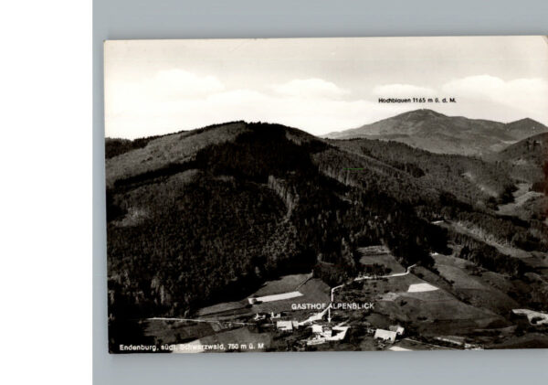 Endenburg Fliegeraufnahme Gasthof Alpenblick