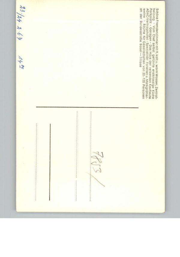 Steinen Wiesental Gasthof zum Ochsen – Bild 2