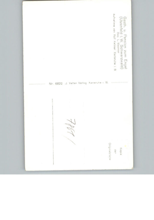 Utzenfeld Gasthaus Pension zum Engel – Bild 2