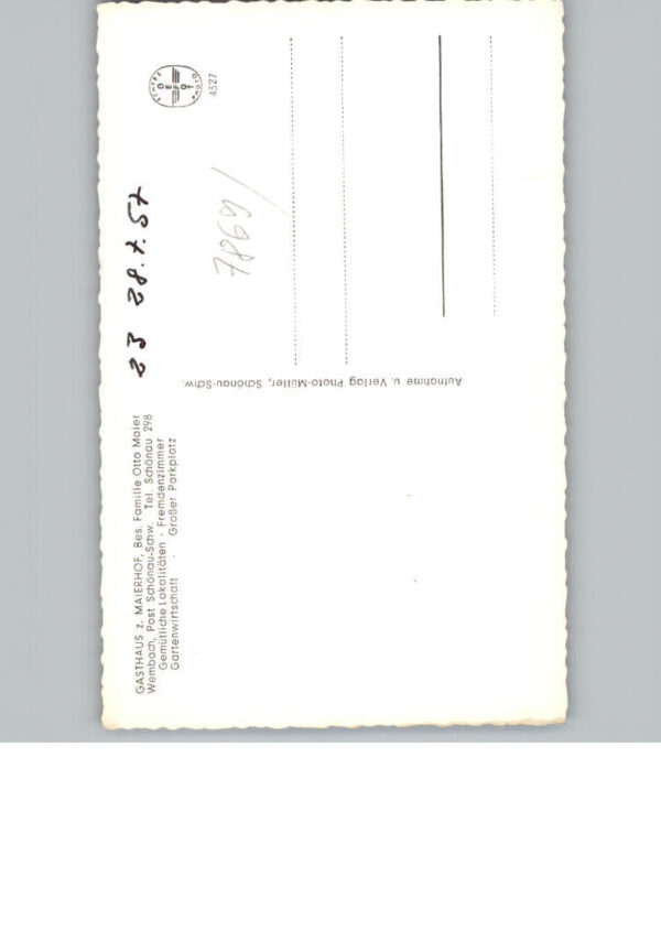 Wembach Schwarzwald Gasthaus zum Maierhof – Bild 2