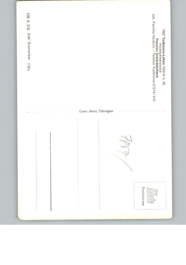 Todtmoos Pension Dreimaedelhaus – Bild 2