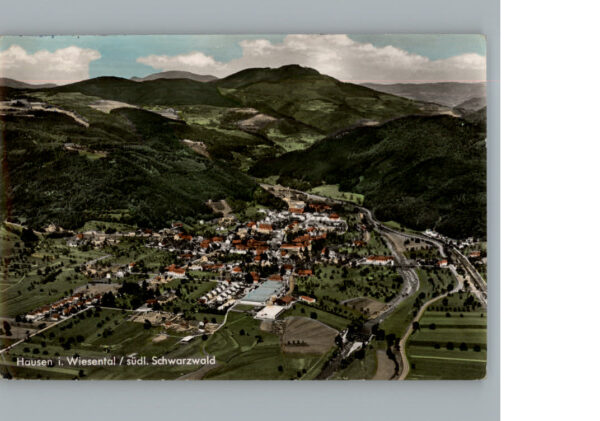 Hausen Wiesental Fliegeraufnahme