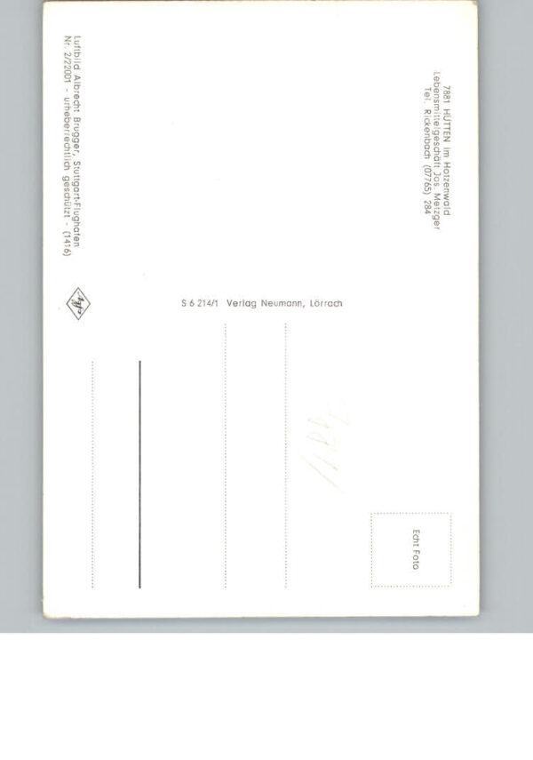 Huetten Rickenbach Fliegeraufnahme – Bild 2