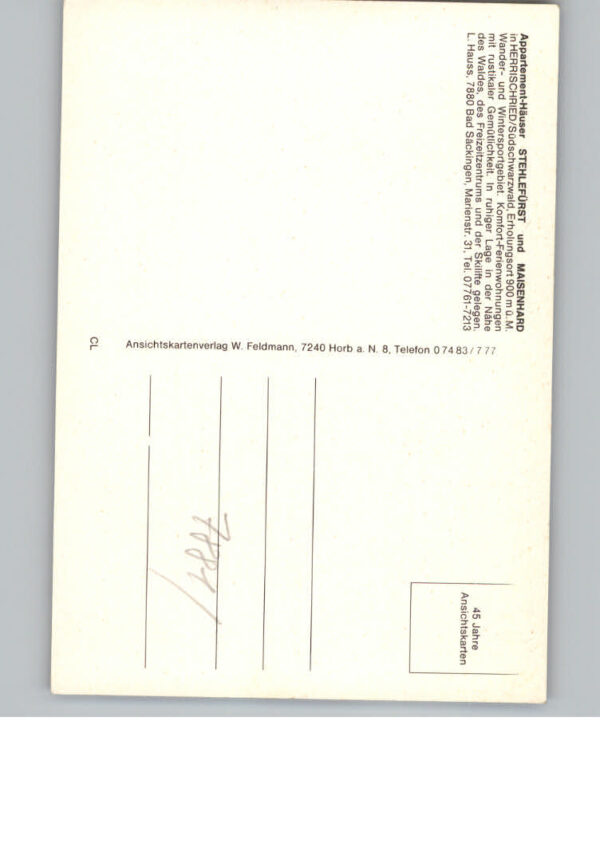 Herrischried Pension Stehlefuerst Pension Maisenhard – Bild 2