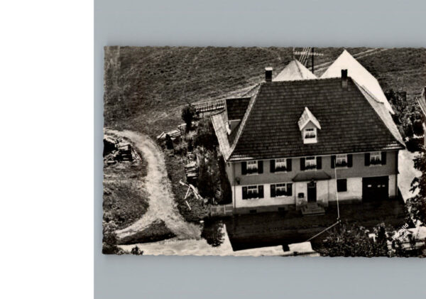 Grafenhausen Schwarzwald Fliegeraufnahme Pension Jaegerhaus