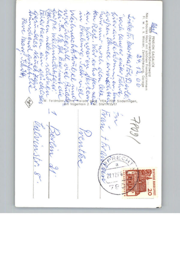 Oberprechtal Pension Gagalick – Bild 2