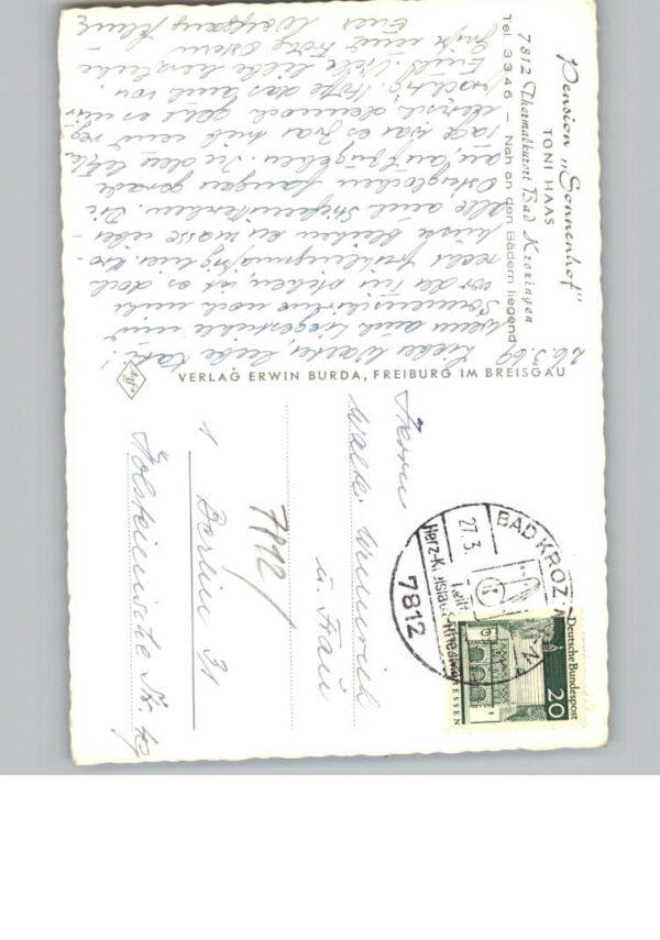 Bad  Krozingen Pension Sonnenhof – Bild 2