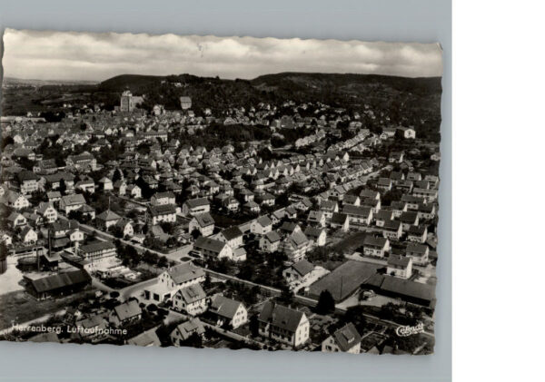 Herrenberg Gaeu Fliegeraufnahme