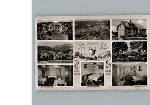 Haeusern Schwarzwald Gasthaus Schwalbennest