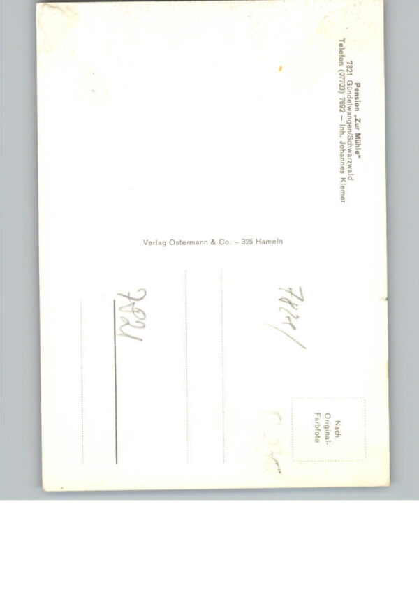 Guendelwangen Pension zur Muehle – Bild 2