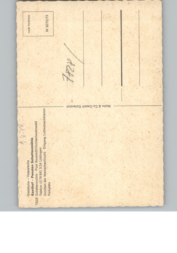 Loeffingen Gasthof Schattenmuehle – Bild 2