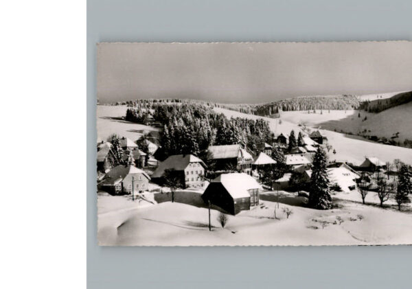 Todtnauberg Winter-Karte