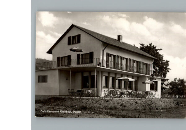 Dogern Cafe Rheinblick