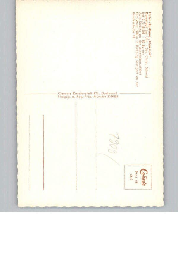 Dornstadt Wuerttemberg Hotel Chaussee – Bild 2