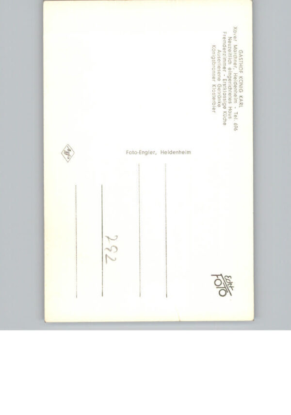 Heidenheim Brenz Gasthof Koenig Karl – Bild 2