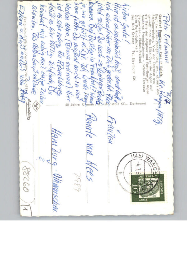 Eglofs Argenbuehl Gasthof Rose – Bild 2