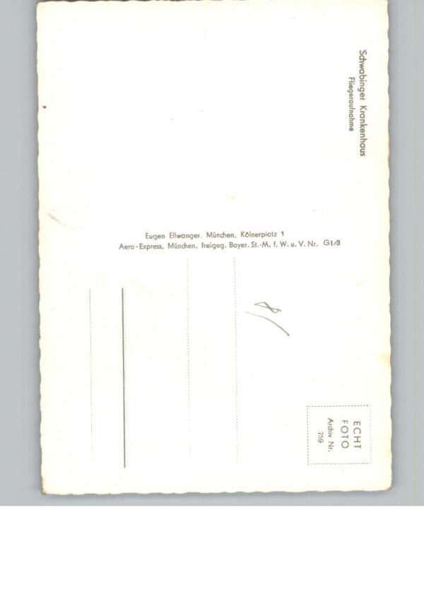 Muenchen FliegeraufnahmeSchwabinger Krankenhaus – Bild 2