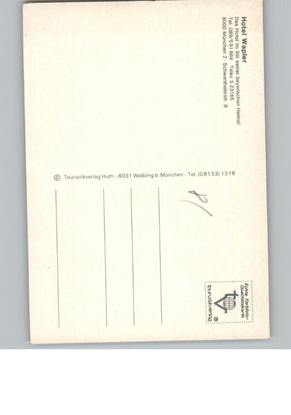 Muenchen Hotel Wapler – Bild 2