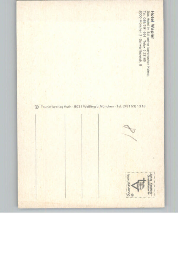 Muenchen Hotel Wapler – Bild 2