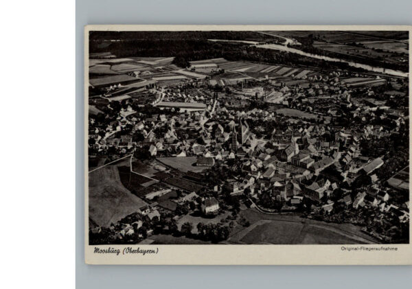 Moosburg Isar Fliegeraufnahme