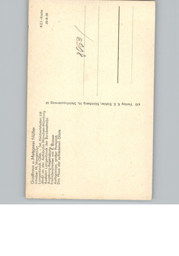 Langenbruck Pfaffenhofen Gasthaus Mueller – Bild 2