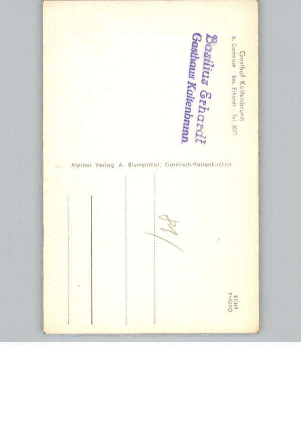 Garmisch-Partenkirchen Gasthof Kaltenbrunn – Bild 2