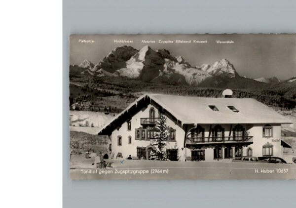 Mittenwald Bayern Cafe Tonihof
