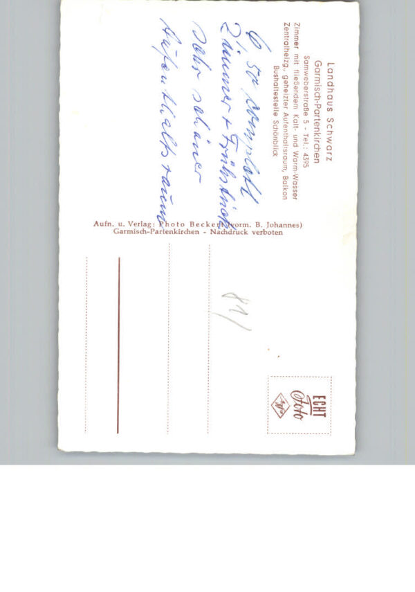 Garmisch-Partenkirchen Landhaus Schwarz – Bild 2