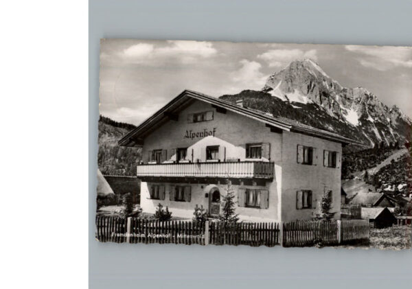 Mittenwald Bayern Fremdenheim Alpenhof