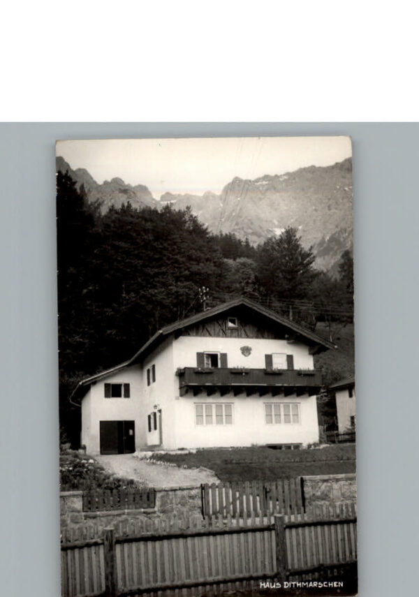 Mittenwald Bayern Haus Dithmarschen