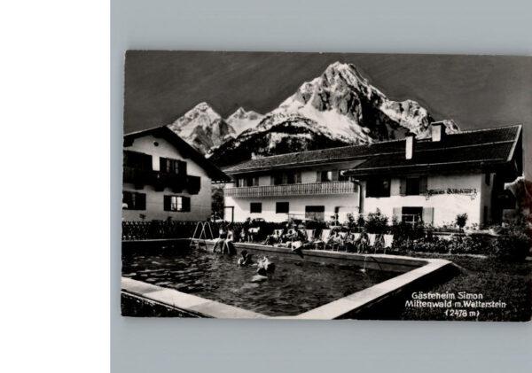 Mittenwald Bayern Gaesteheim Simon