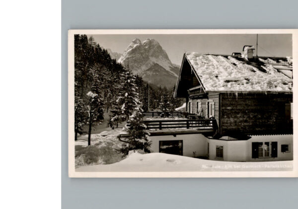 Garmisch-Partenkirchen Winter-Karte