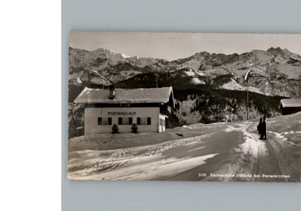 Partenkirchen Winter-Karte