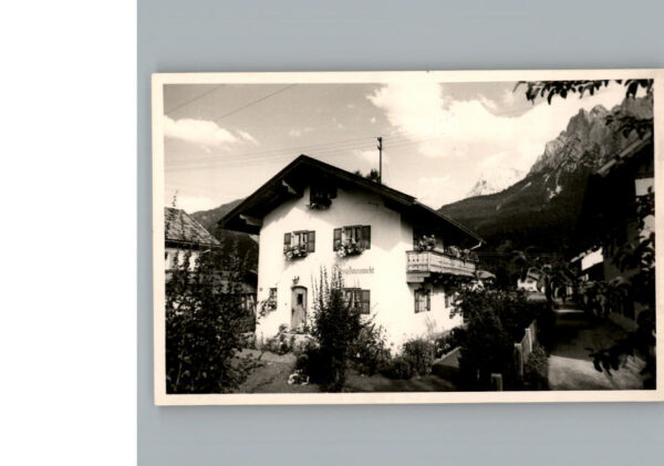 Mittenwald Bayern Haus Vergissmeinnicht
