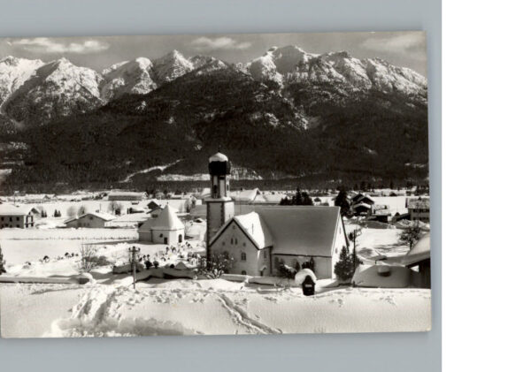 Wallgau Winter-Karte