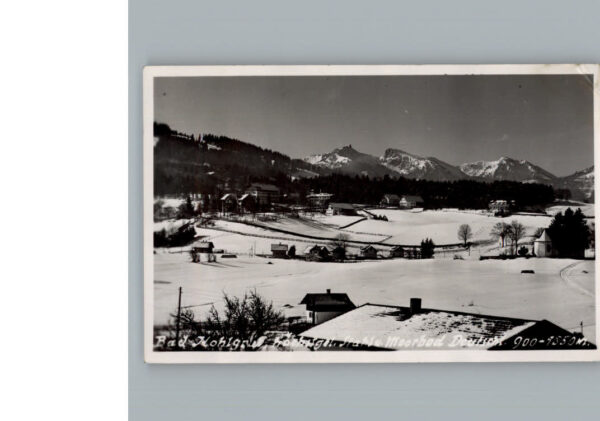 Bad  Kohlgrub Winter-Karte
