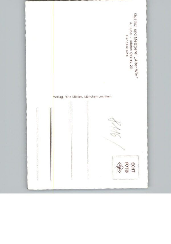 Eschenlohe Gasthof Alter Wirt – Bild 2