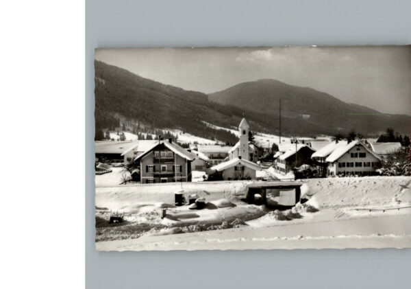 Oberammergau Winter-Karte