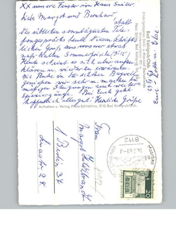 Bad  Kohlgrub Haus Sailer – Bild 2