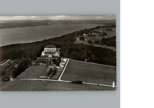 Berg Starnberg Exerzitienhaus Rottmannshoehe Fliegeraufnahme
