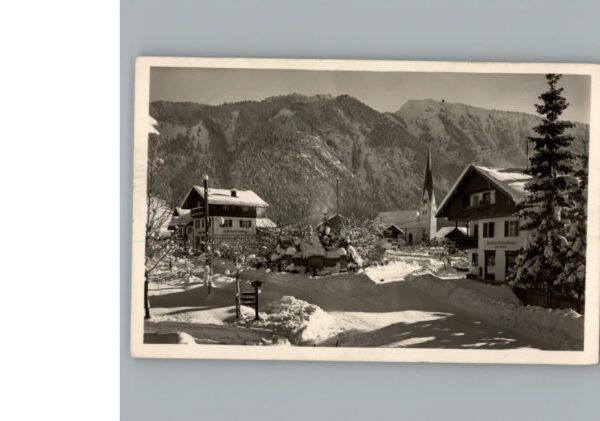 Bayrischzell Winter-Karte