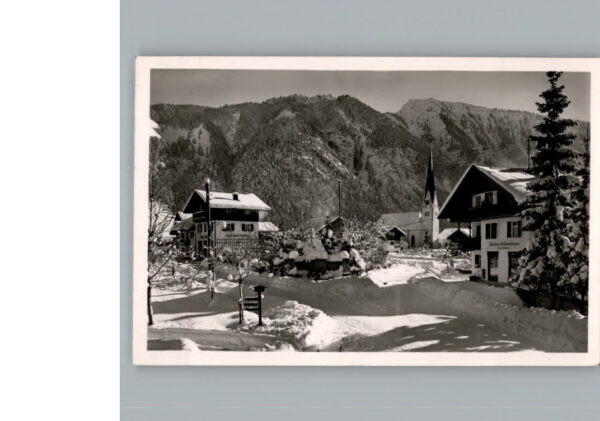 Bayrischzell Winter-Karte