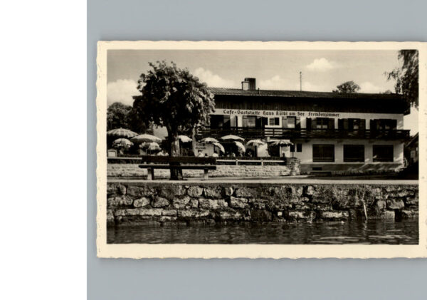 Rottach-Egern Cafe Haus Koeblbl am See