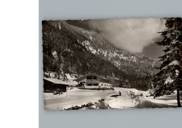 Kreuth Tegernsee Winter-Karte