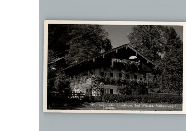 Bad Wiessee Haus Bergrieden