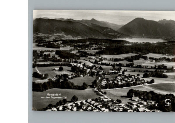 Tegernsee Fliegeraufnahme